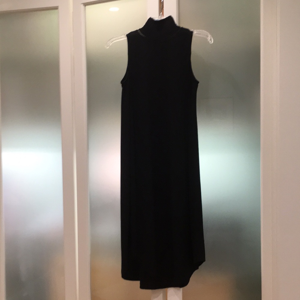 Rag&Bone Nova Slub Wool Jersey Turtleneck dress